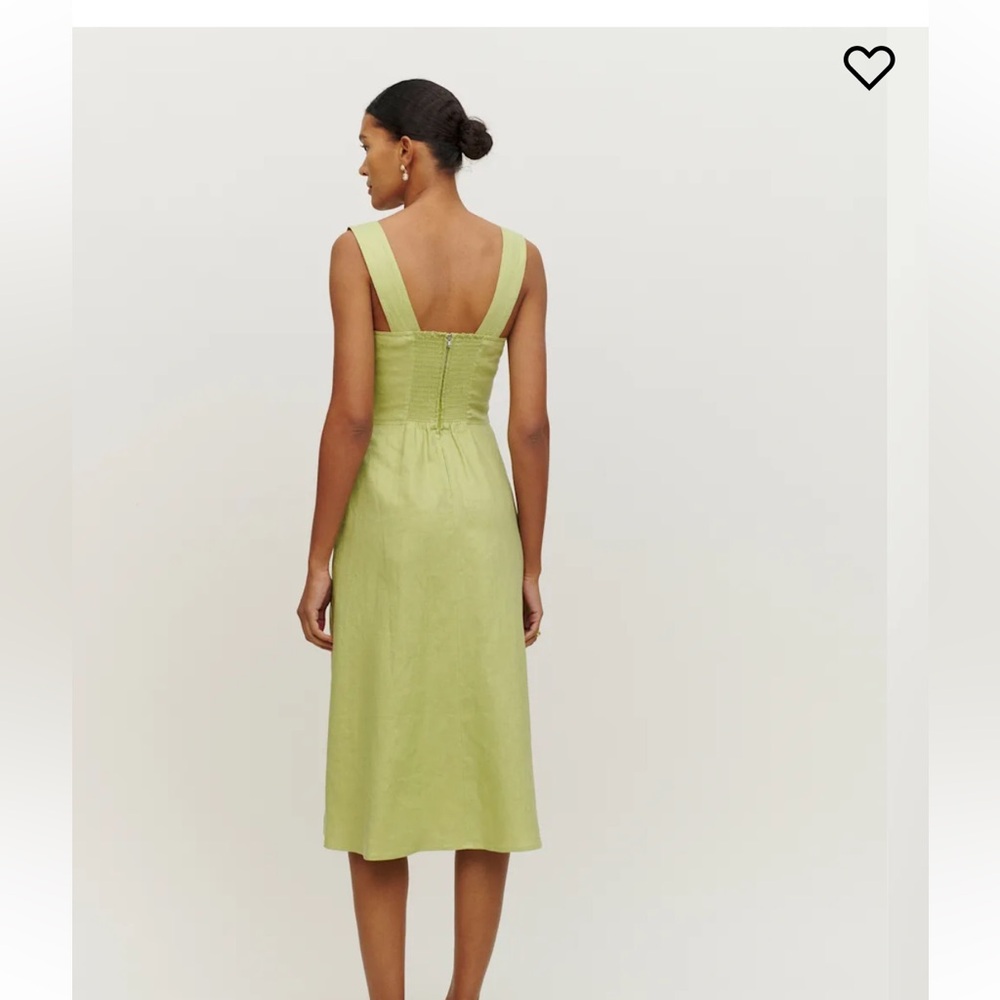 Reformation seaside linen Dress - Picture 4 of 14